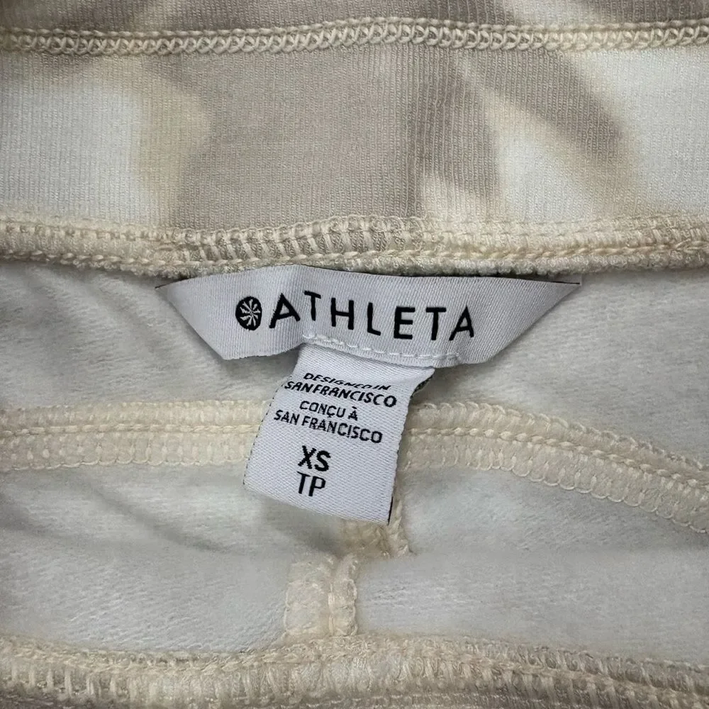 Athleta Willow Abalone Grey Drawstring Waistband Balance Jogger Pants XS Soft